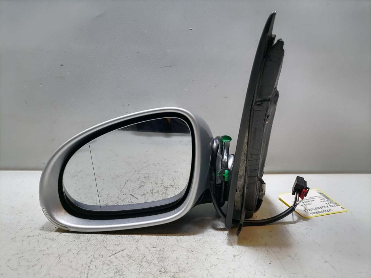 VW Golf 5 original Au&szlig;enspiegel links elektr verstellbar LA7W Reflexsilber BJ04